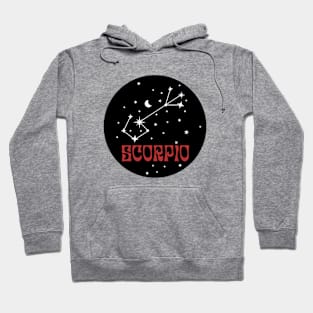 Scorpio constellation Hoodie